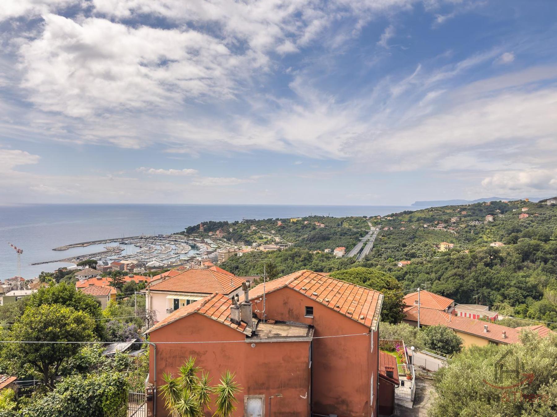 Garden & Sea View - Free Beach Access And Garage - Wifi Varazze Extérieur photo